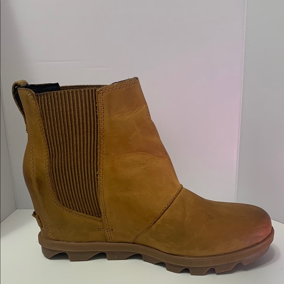 Sorel Wedge Joan of Artic Ankle Boots in Camel; Women's 8 - Picture 11 of 11